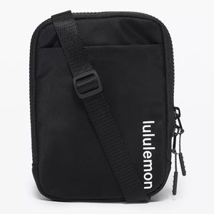 Black Lululemon Easy Access Crossbody Bag